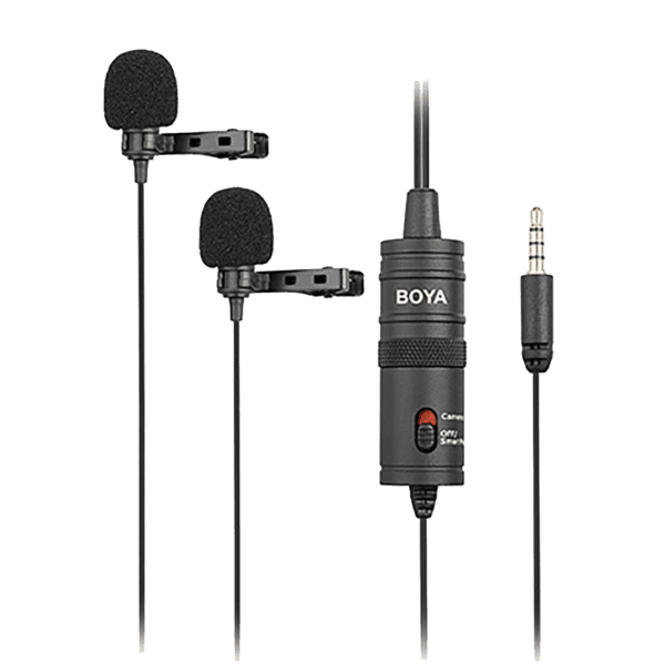 Dual Omni-Directional Lavalier Mic