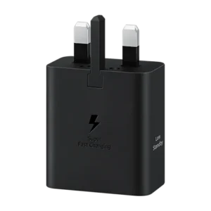 Samsung Galaxy 45W Travel Adapter, Super-Fast Charging (UK Plug with USB Type-C Cable)